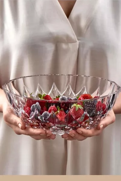 وعاء كريستال أفانيا أوفال  نموذج جندول  سم³