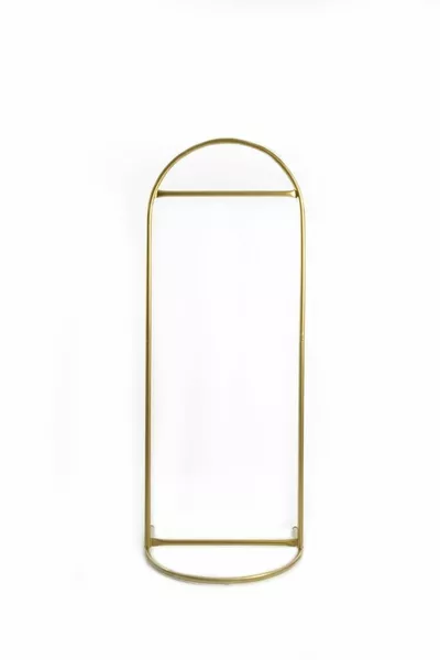 علاقة ملابس بيضاوية أنيقة على طراز البوتيك، علاقة ملابس ذهبية اللون، علاقة فساتين ذهبية، علاقة ملابس قائمة