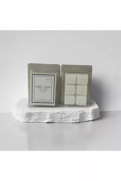 Incense Burner Scent Tablet Soy Wax Melt Vanilla Candle Melting % Soy Wax, Handmade Set of 6