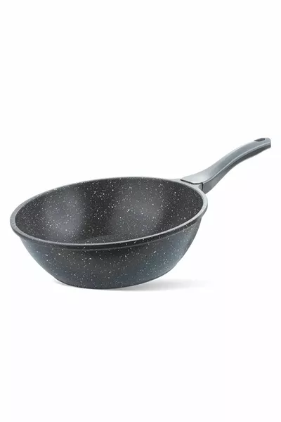  Cm Gray Wok Pan
