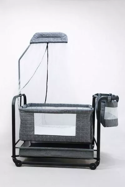 Berceau pour bébé pouvant se balancer à côté de la maman, portable, hamac, berceau en osier, saphir