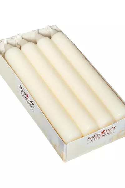 Бежова свещник с 8 свещи