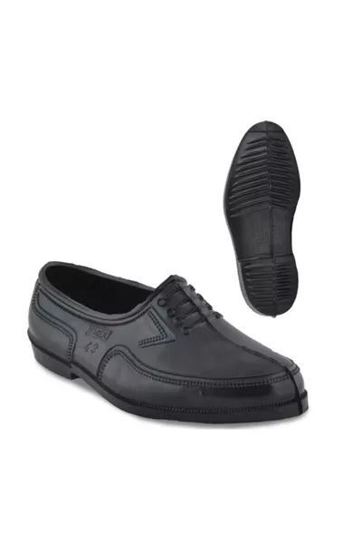 Men's Black Rubber Trabzon Tire Shoes