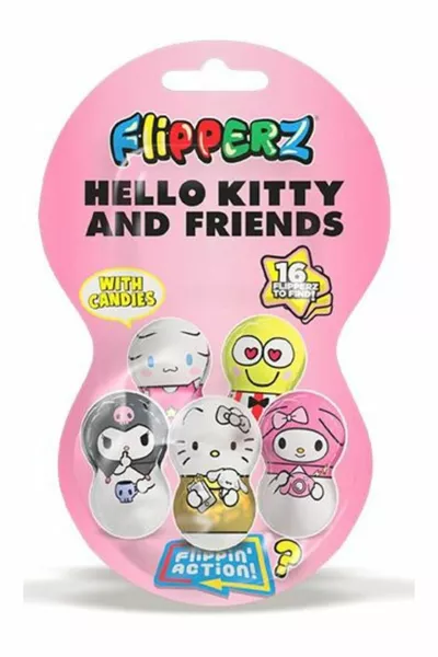 FLIPPERZ HELLO KITTY&FRIENDS НАБОРОМ ИЗ 6 ШТ. HACIYATMAZ
