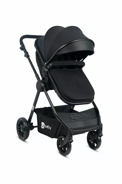 عربة أطفال 4 بايب كول سوداء لنظام السفر (بدون مهد)