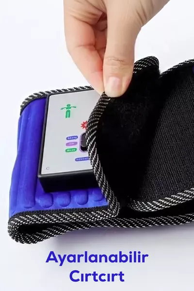 حزام التدليك الاهتزازي - جهاز تدليك مريح للعضلات وجهاز تشكيل الجسم