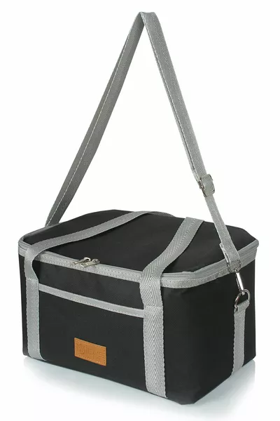 L Essens-Transporttasche Warm- und Kalt-Thermosflasche Babynahrungs-Tragetasche Camping-Picknicktasche