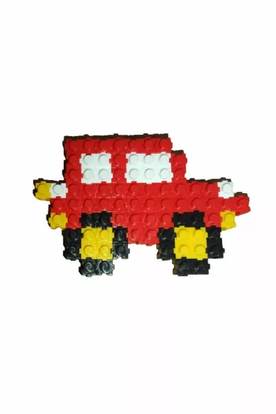 مجموعة لعبة كتل تعليمية Tiktak 6 ألوان في صندوق تخزين !!