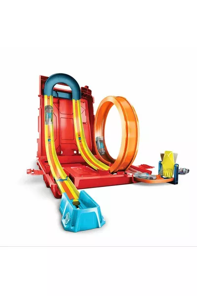 مجموعة ألعاب تراك بيلدر أنليميتد™ لخزانات البنزين والحركات البهلوانية، هدية للأطفال من عمر 6 سنوات فما فوق