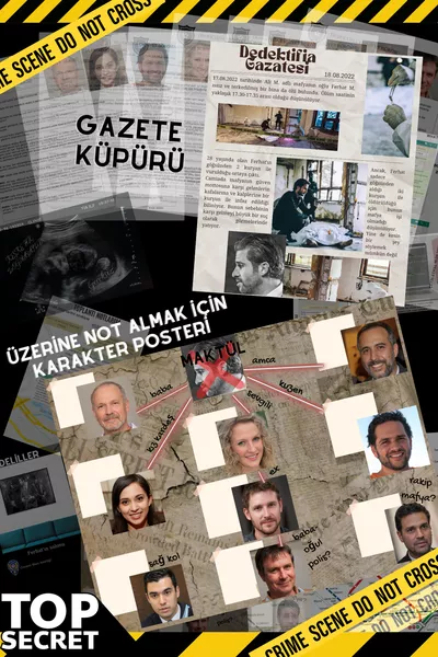 Gioco di Mafia, Scoprire il Colpevole, Gioco del Detective Misterioso, Gioco di Omicidio, Gioco da Tavolo Familiare