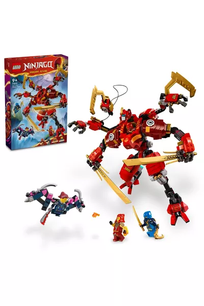 ® نينجاجو® روبوت تسلق النينجا كاي + مجموعة ألعاب إبداعية للأطفال (P)