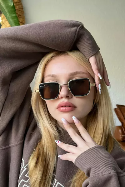 Cyro Kadın Gözlük Kahve Gold