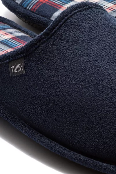 شباشب رجالية للمنزل بروماو باللون الأزرق الداكن /