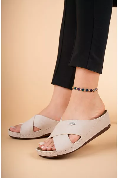 Anatolia Anatomisch Orthopedisch Comfortabele Zolen Dames Slippers voor Dagelijks Gebruik