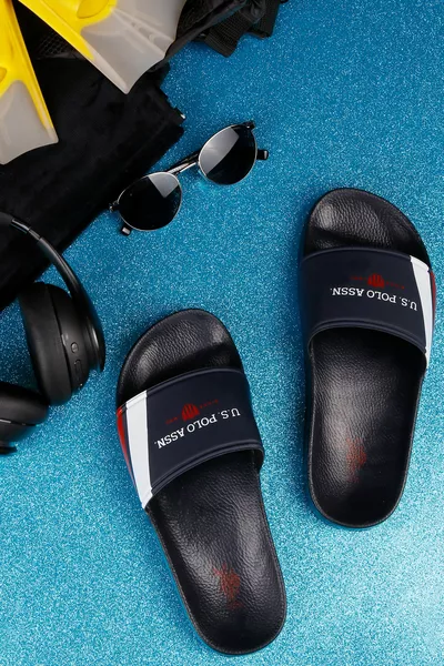 شباشب رجالية 3m Willy 3fx موديل  باللون الأزرق الداكن