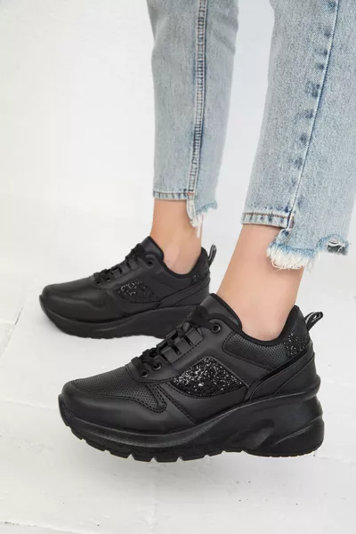 Baskets pour femme noires 