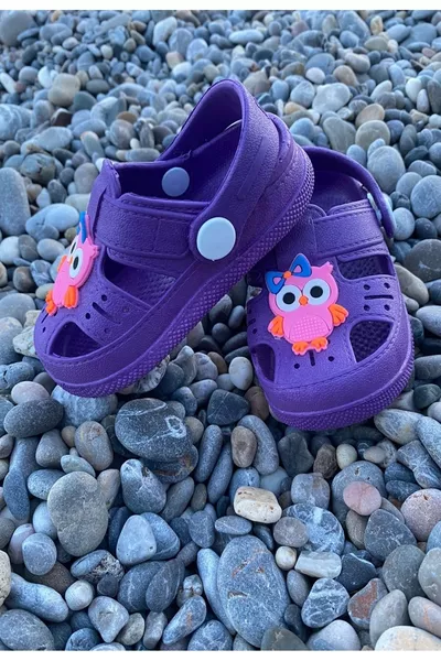 صندل أطفال بنعل يومي مضاد للانزلاق وشكل حيوانات