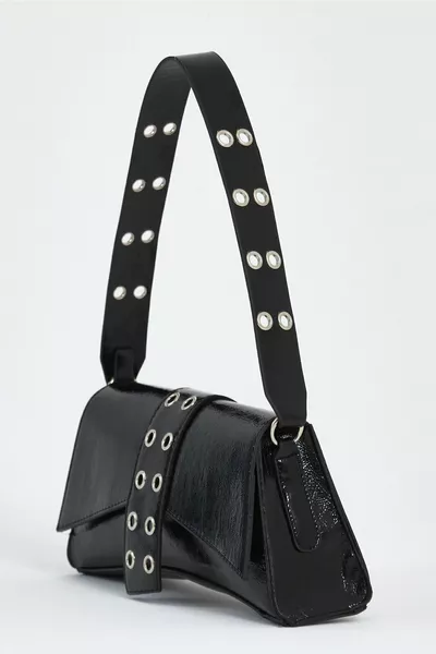 حقيبة باغيت نسائية بأسنان غير متناظرة