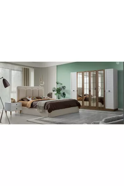 Tisan Mdf Bazalı Yatak Odası Takımı