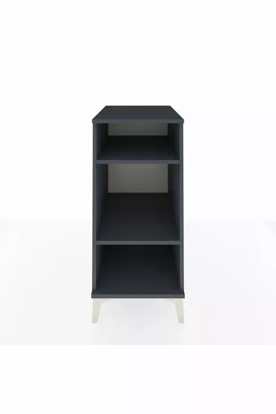 خزانة جانبية كرونوس برفين أنثراسيت-أنثراسيت