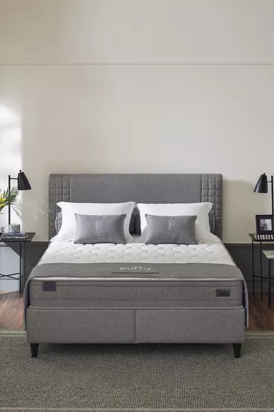 Комплект Hydro Cotton & Revien: матрас, основание и изголовье, 3 предмета