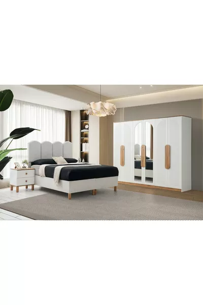 Monti % Mdf Yatak Odası Takımı % Mdf | Ücretsiz Teslimat Ve Kurulum