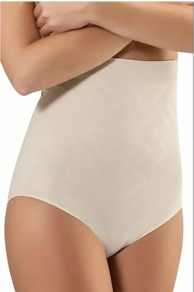 Culotte gainante taille haute amincissante ventre et taille couleur chair