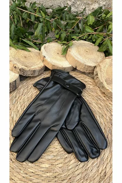 Men's leather gloves