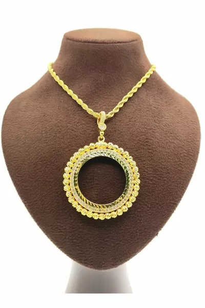 إطار كامل مطلي بالذهب