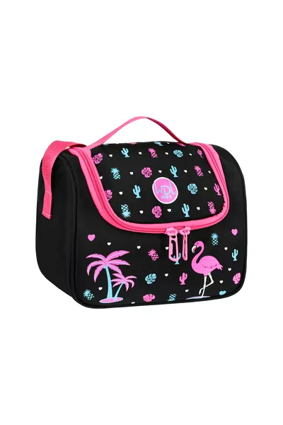Термочанта за храна с флорален принт Фламинго 