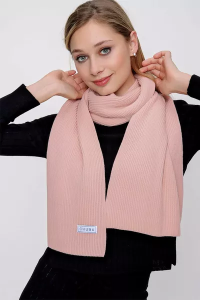 Women's Thessaloniki Knit Scarf Powder 