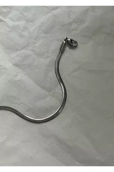 Steel Unisex Italian Chain Bracelet