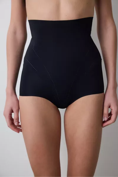 #won'tletgo Black Light High Waist Slip Corset