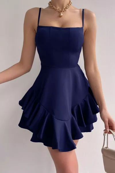 Prinzessinnenmodell Kleid mit Trägern