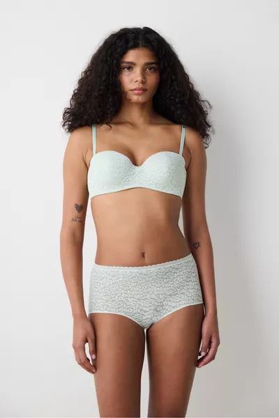 Delila Lace Mint Green Bra