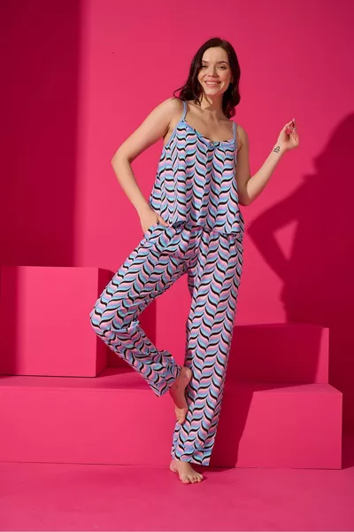 Woven Pajama Set