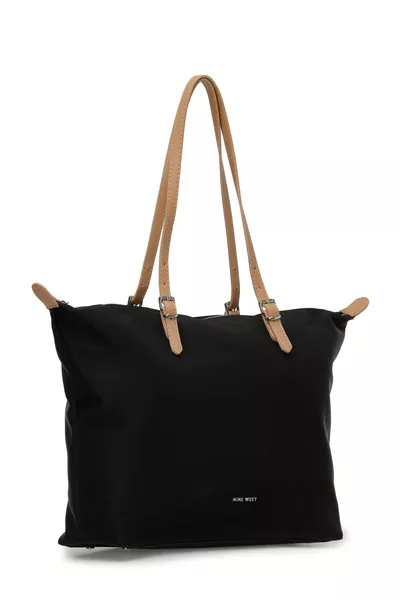 حقيبة كتف نسائية سوداء SEDDYBIG 4PR