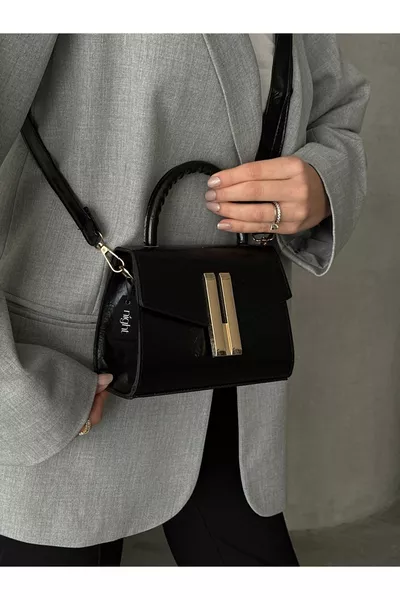 Montanna Model Black Women's Hand and Shoulder Bag