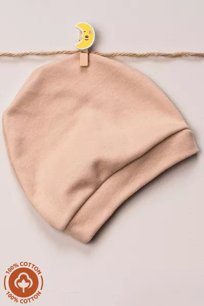 Unisex Baby Cotton Organic Newborn 6-Piece Colorful Baby Hat Set