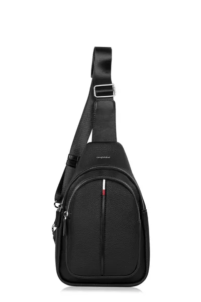 STD Erkek Siyah Kırmızı Erkek Çantası 