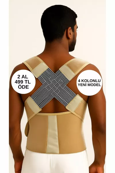 Men and Women Upright Posture Corset Back Brace for Preventing Hunchback Kyphosis, Standing, Sitting, and Walking