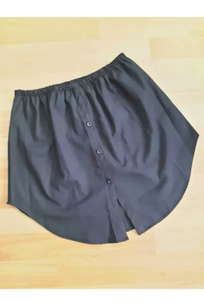 Black Shirt Skirt, Savior Modest Skirt