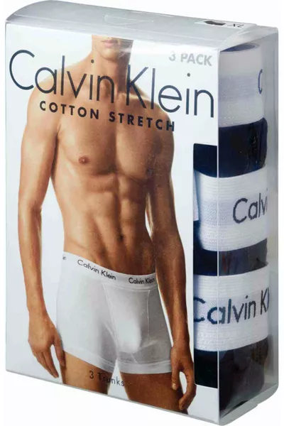 Men's Black - White - Gray Low-Rise Boxer