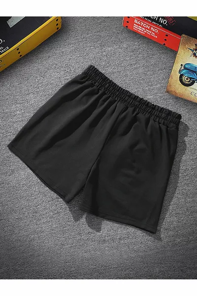 Мужские черные шорты