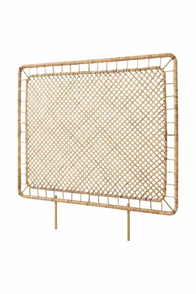 Kopfteil, Rattan, handgefertigt