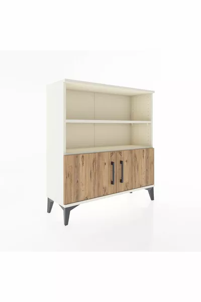 Arges Kast 3 Planken 2 Deuren Maansteen-Den