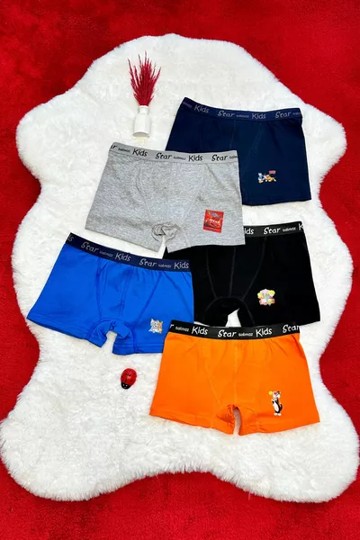 Character Boxer Kids 5-Piece Set for Children