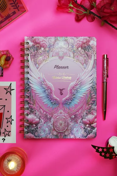  Spiraalgebonden Onbeperkte-Motivatiepagina's-Wekelijkse Planner Agenda