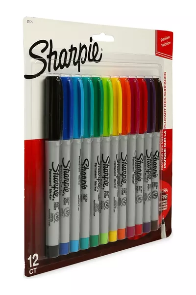 Markeerstift Permanent Ultra Fijn Gemengde Kleuren  Stuks 