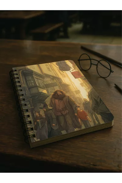Бележник Harry Potter - Bullet Journal | С точки |  | Метална спирала |  страници | Твърди картонени корици